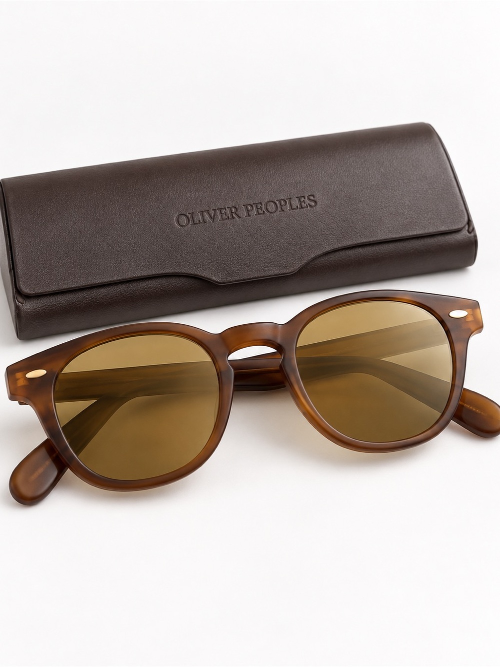 Oliver Peoples Sheldrake OV5036-S Brown Havana Sunglasses